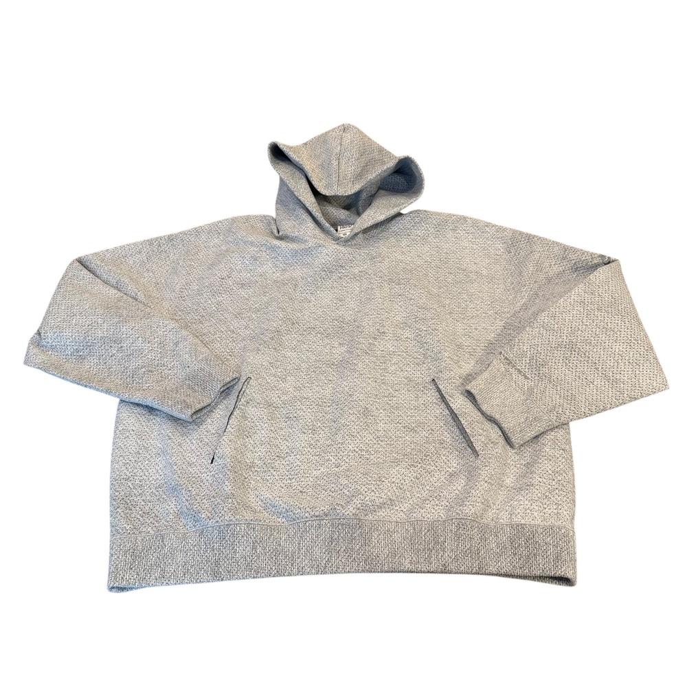Nike Tech Pack Therma-FIT ADV Hoodie Mens XL Grey Textured Oversized Sweatshirt